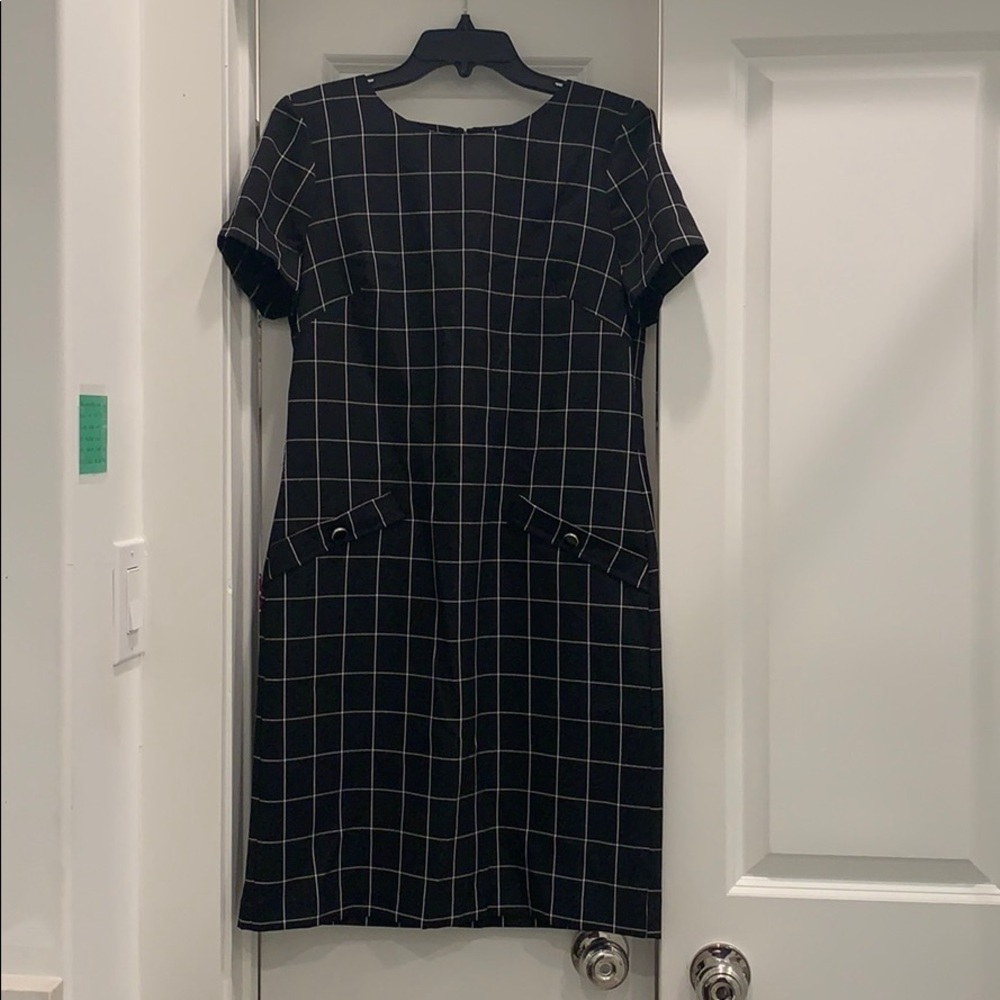 Black and white dress